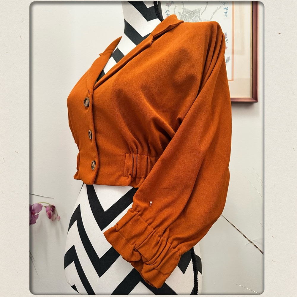 Forever 21 Vibrant Orange Top - Picture 5 of 9
